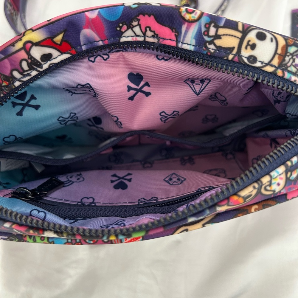 Tokidoki for Hello Kitty by Jujube Roller Disco Dreaming Crossbody Bag - Picture 14 of 16